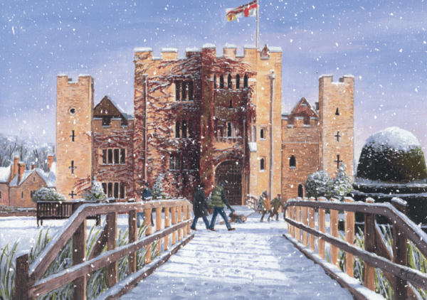 Hever Castle in Winter