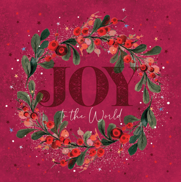 Joy to the World Wreath