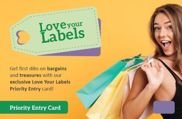 Love Your Labels Priority Ticket