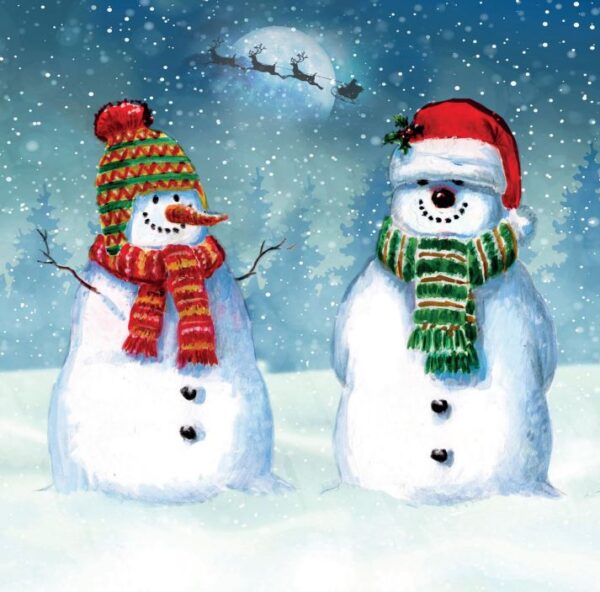 Twin Snowmen