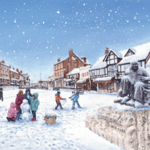 Westerham Green in Winter