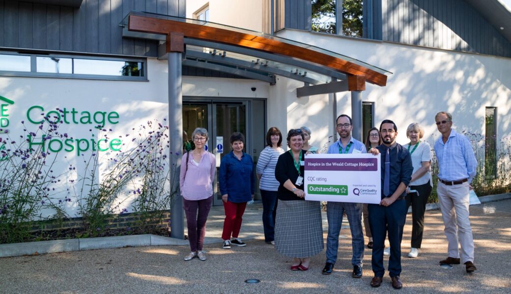 Cottage Hospice CQC Outstanding Celebration