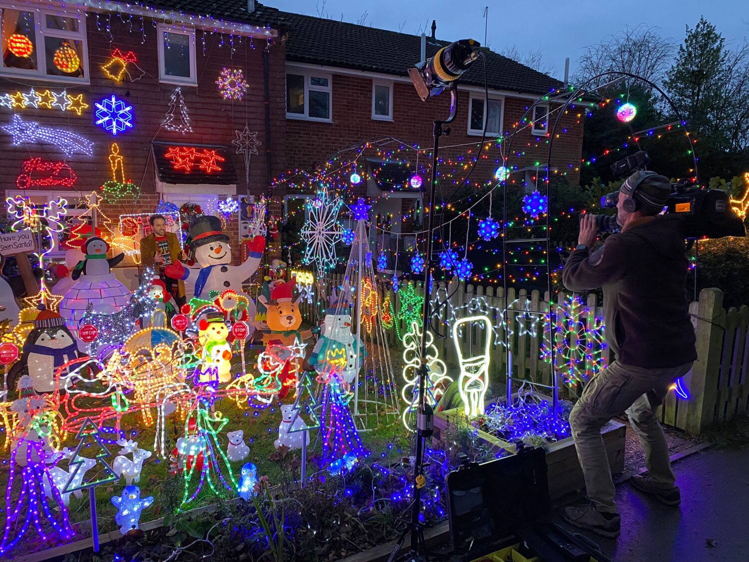Hawkenbury Road Christmas Lights 2021